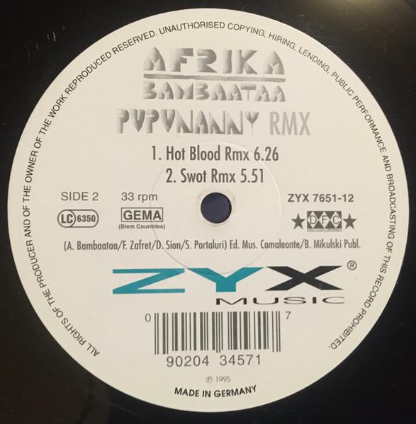 Afrika Bambaataa - Pupunanny RMX - 12 Inch
