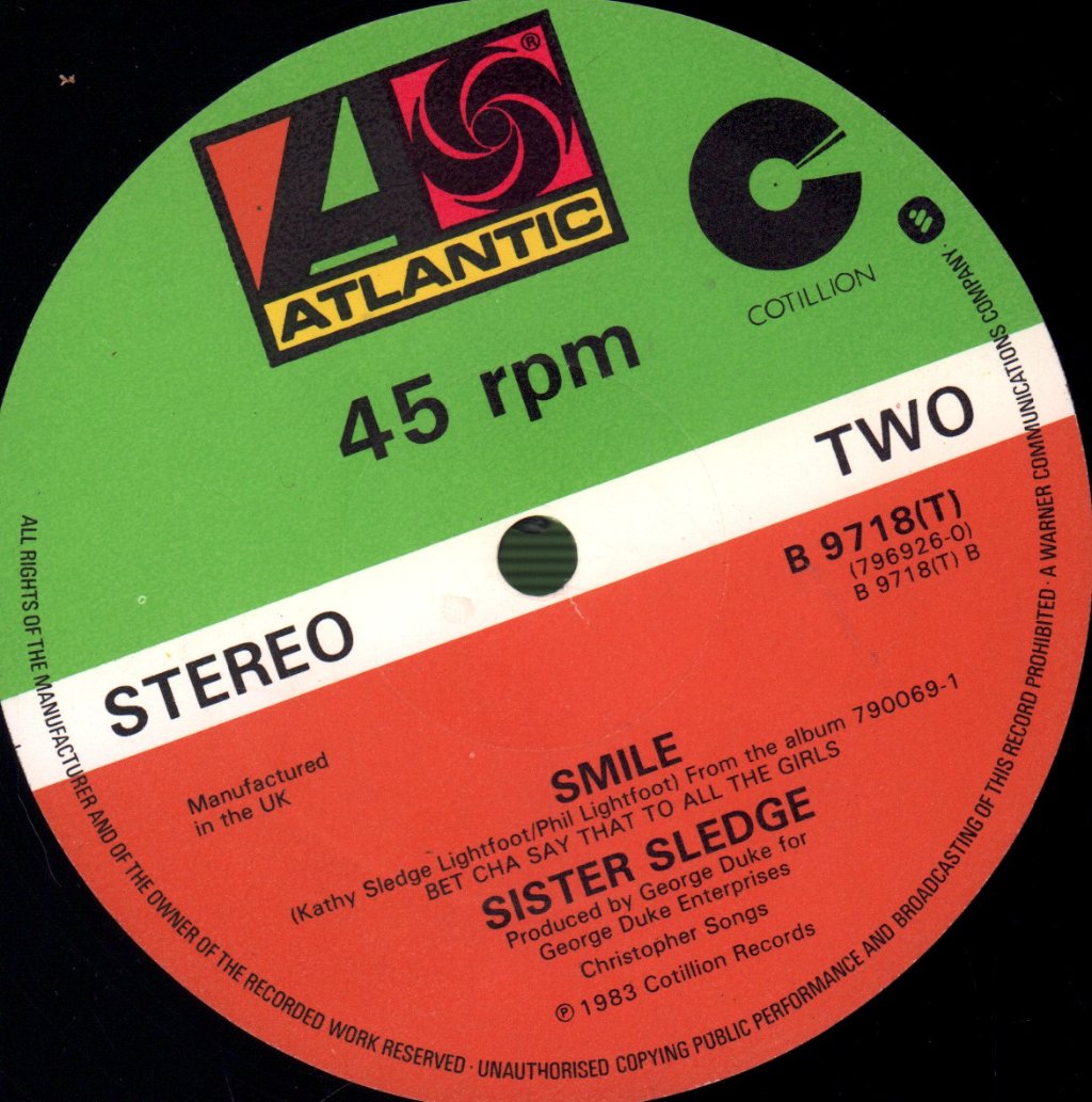 Sister Sledge - Lost In Music - 12 Inch