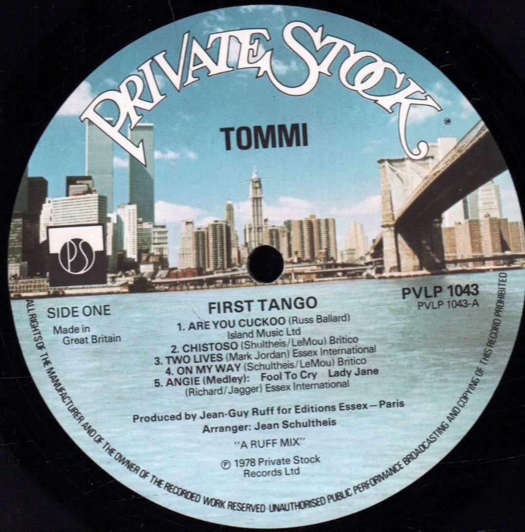 Tommi - My First Tango - Lp