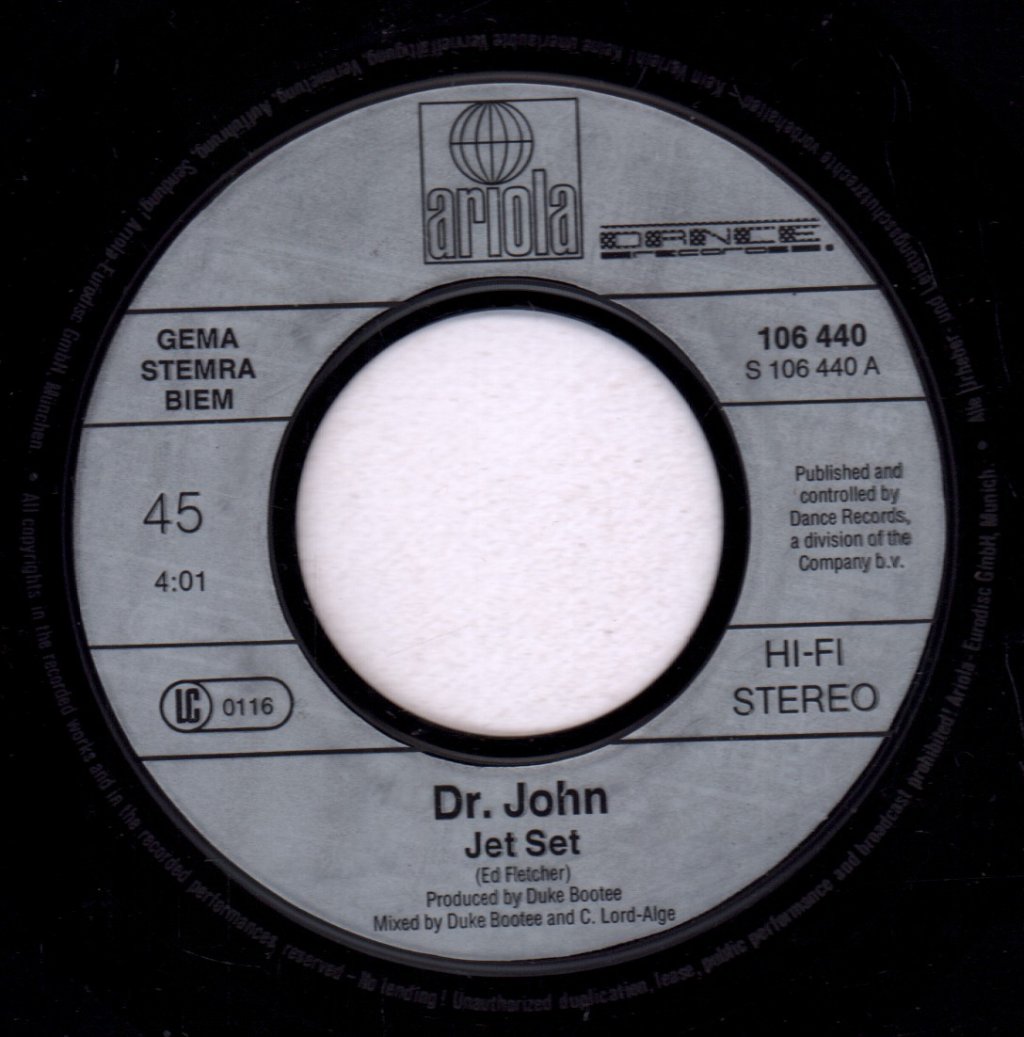 Dr. John - Jet Set - 7 Inch
