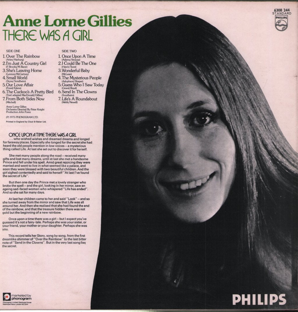 Anne Lorne Gillies - There Was A Girl - Lp