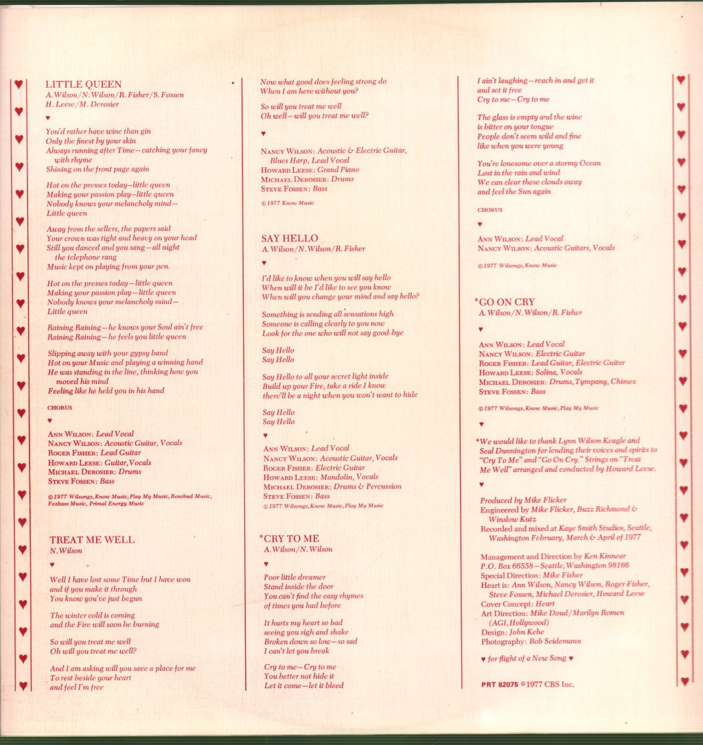 Heart - Little Queen - Lp