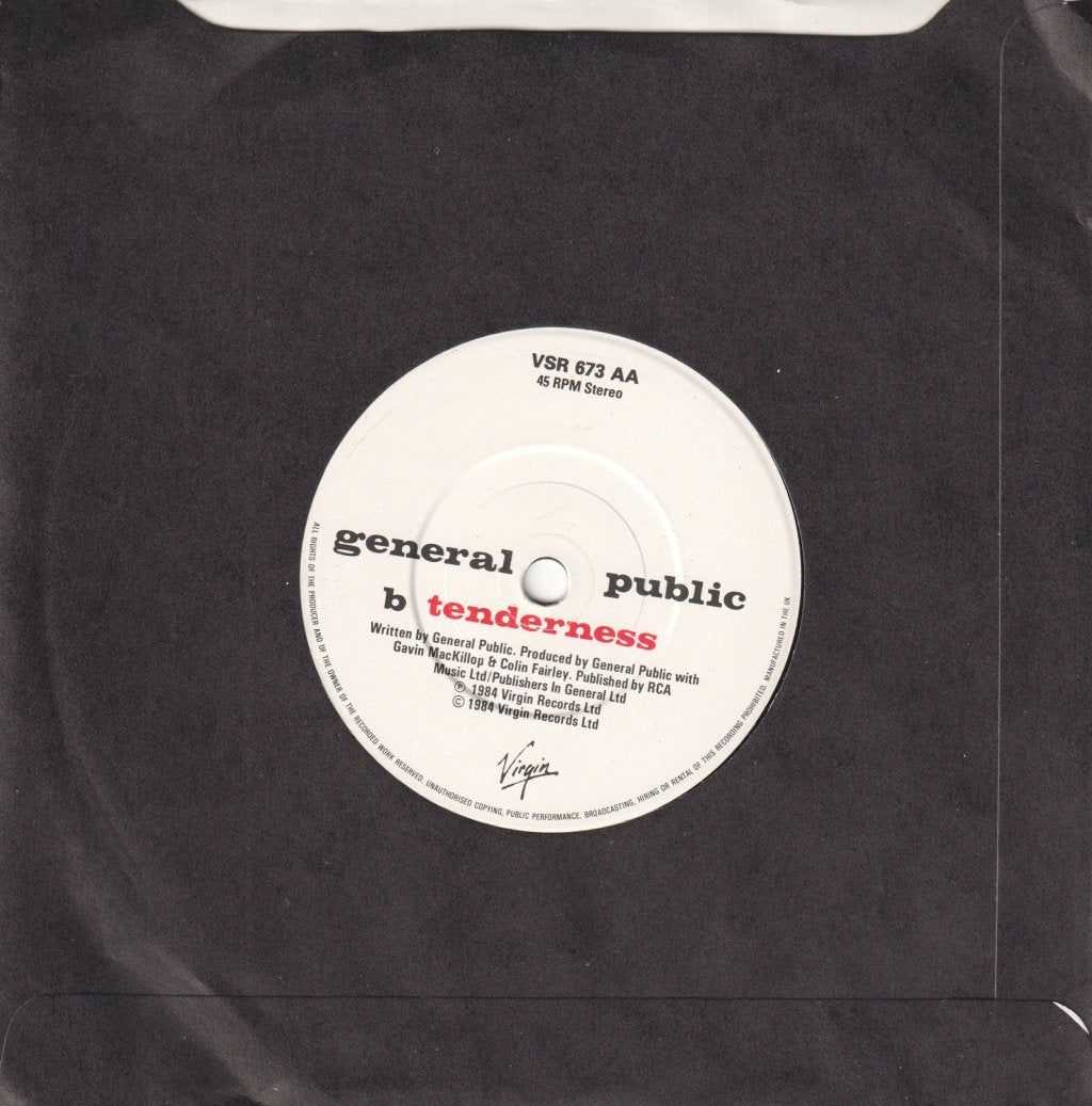 General Public - Tenderness - Double 7 Inch