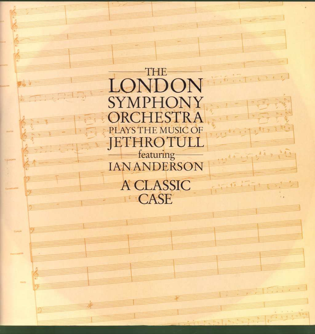 London Symphony Orchestra - A Classic Case (The Music Of Jethro Tull) - Lp