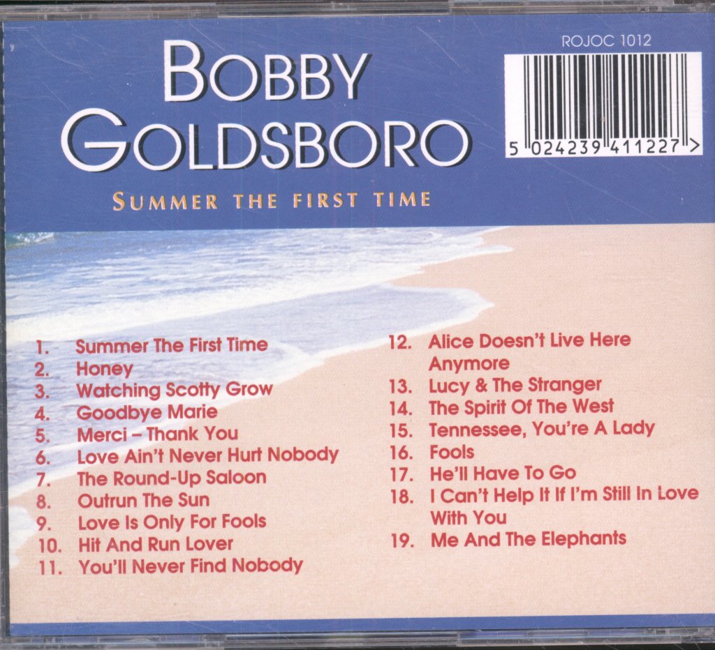 Bobby Goldsboro - Summer The First Time - Cd