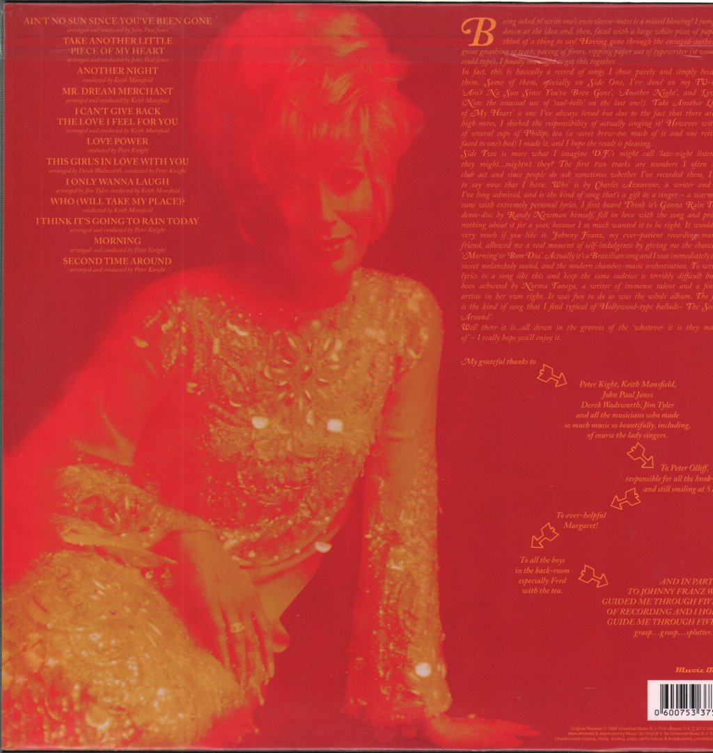 Dusty Springfield - Dusty... Definitely - Lp