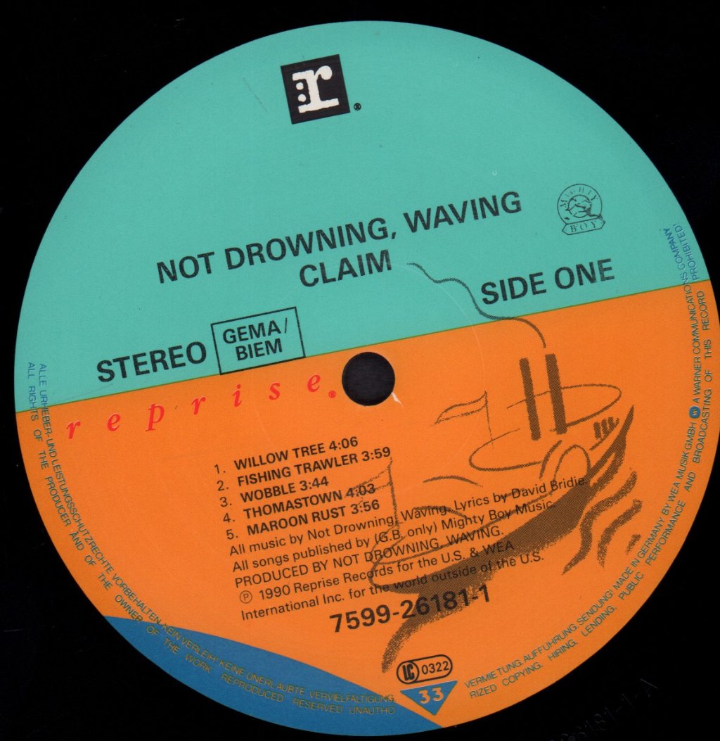 Not Drowning Waving - Claim - Lp
