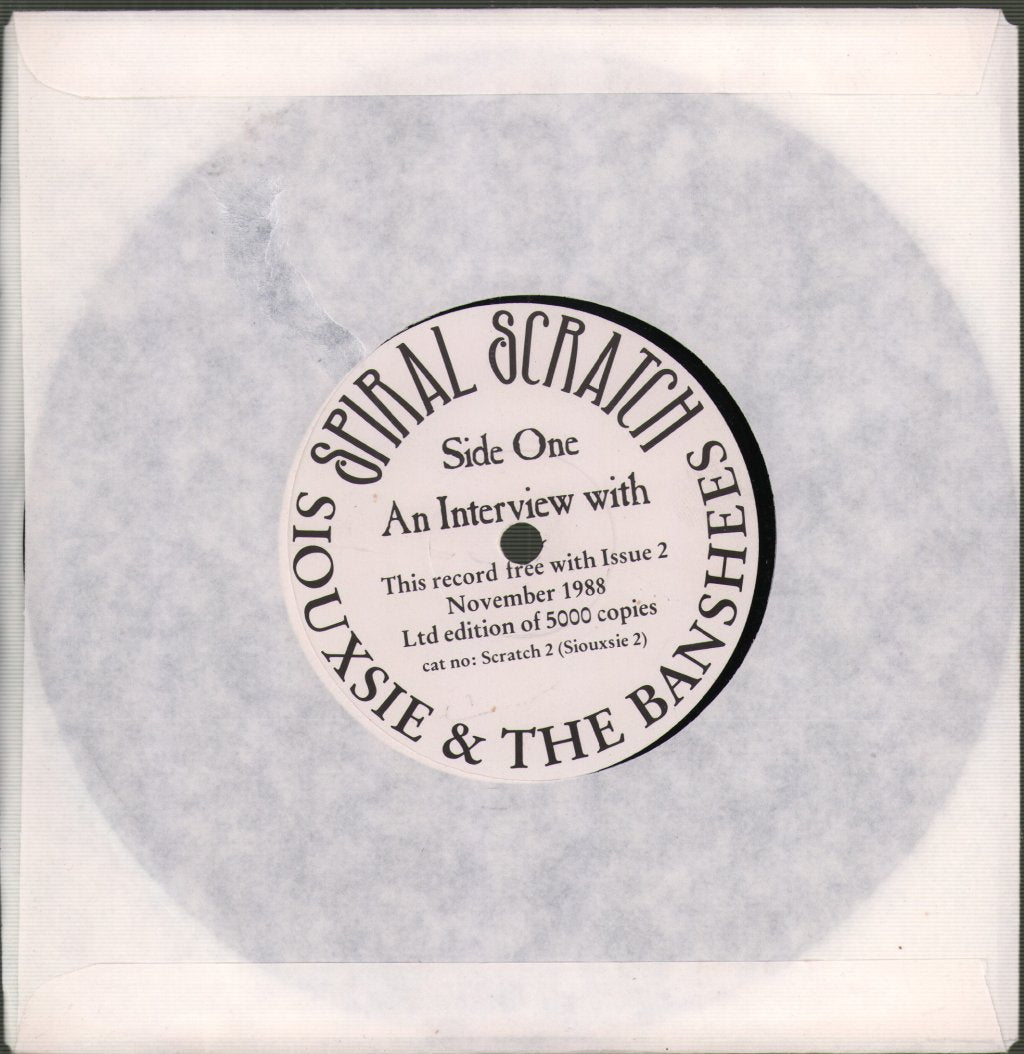 Siouxsie And The Banshees - An Interview With - 7 Inch