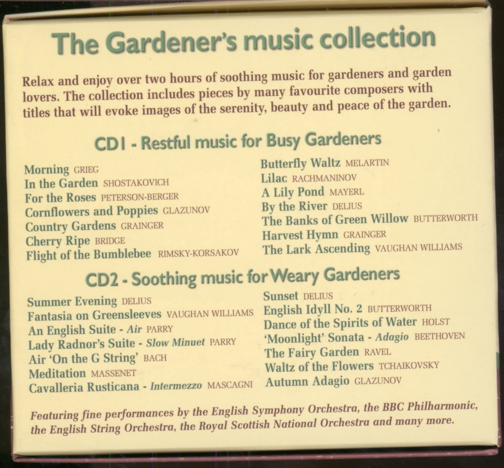 Various Artists - Music For Old Gardeners - Cd Set