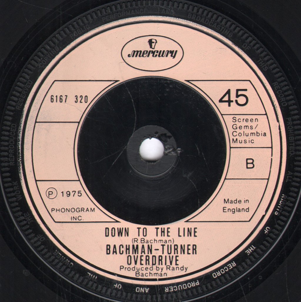 Bachman Turner Overdrive - Away From Home - 7 Inch
