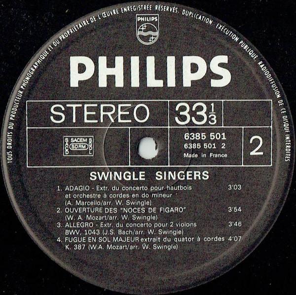Les Swingle Singers - Les 4 Saisons - Lp