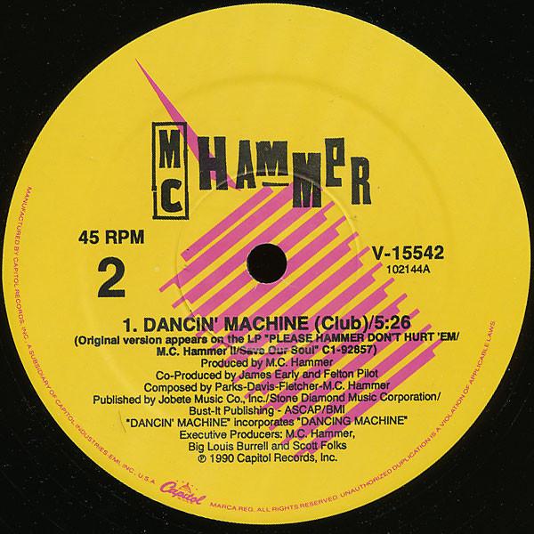Mc Hammer - Dancin' Machine - 12 Inch