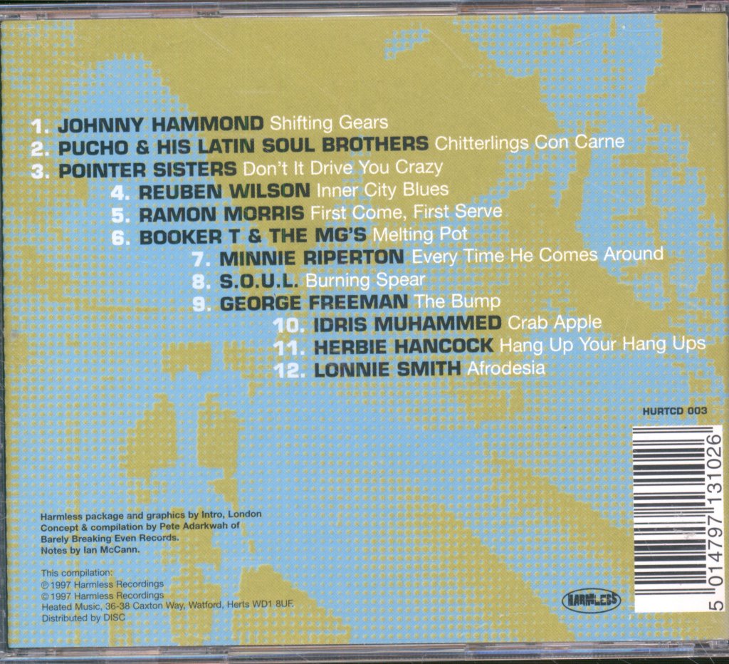 Various Artists - Pulp Fusion (Funky Jazz Classics & Original Breaks From The Tough Side) - Cd