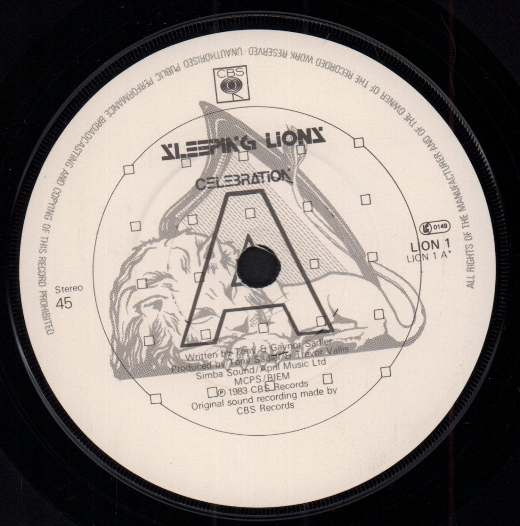 Sleeping Lions - Celebration - 7 Inch
