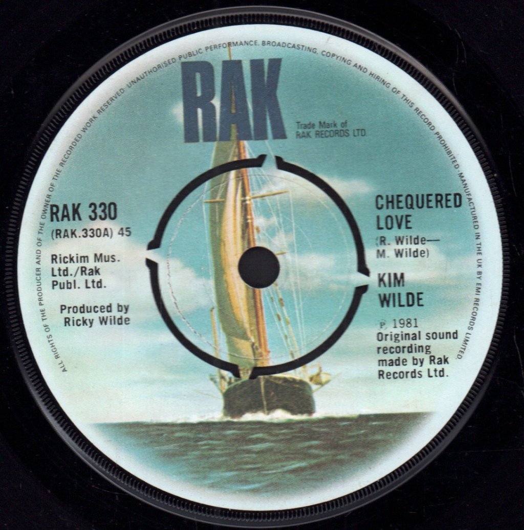 Kim Wilde - Chequered Love - 7 Inch