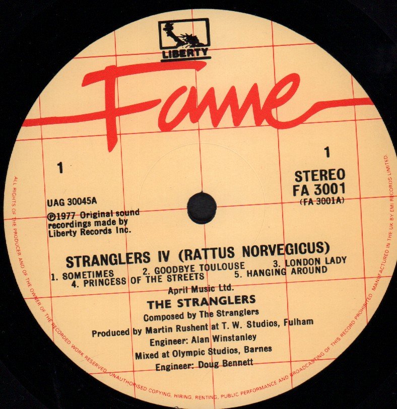 Stranglers - Iv - Lp