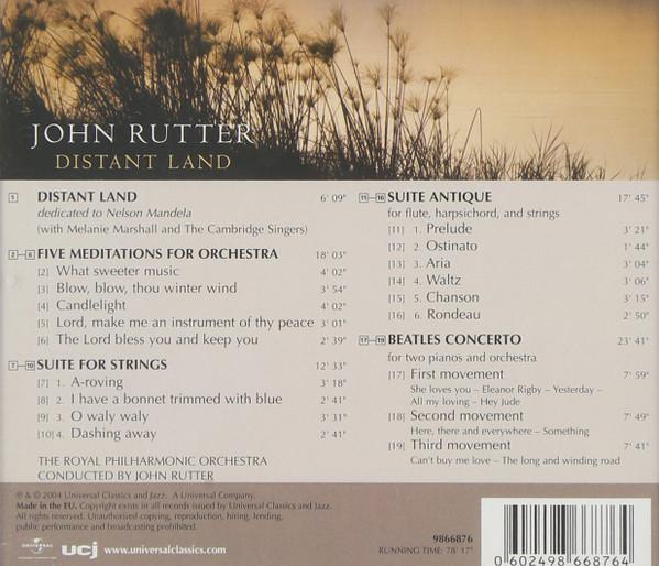John Rutter - Distant Land - Cd