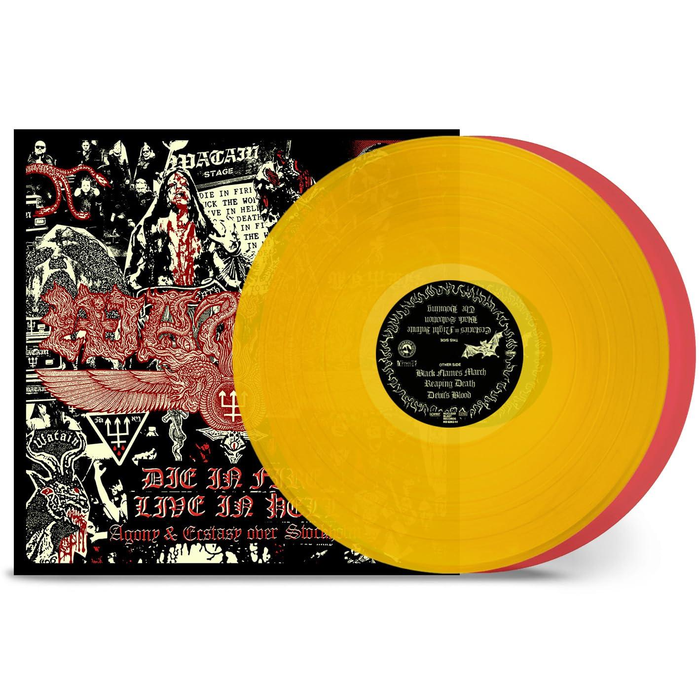 Watain - Die In Fire Live In Hell (Agony & Ecstasy Over Stockholm) - Double Lp