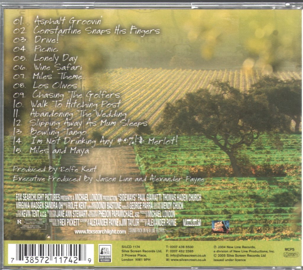 Rolfe Kent - Sideways - Cd