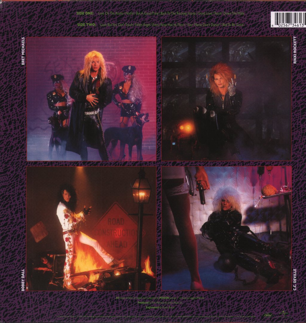 Poison - Open Up and Say...Ahh! - Lp