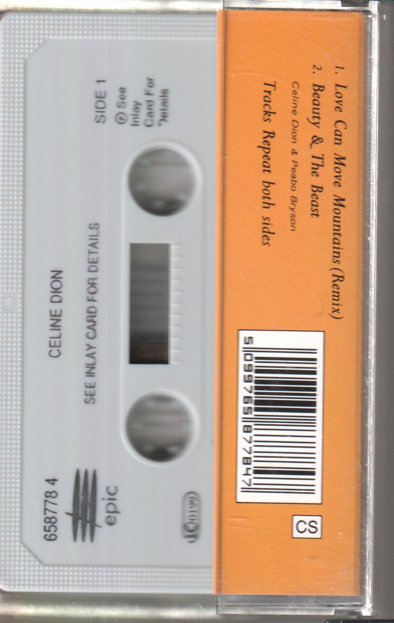 Celine Dion - Love Can Move Mountains - Cassette
