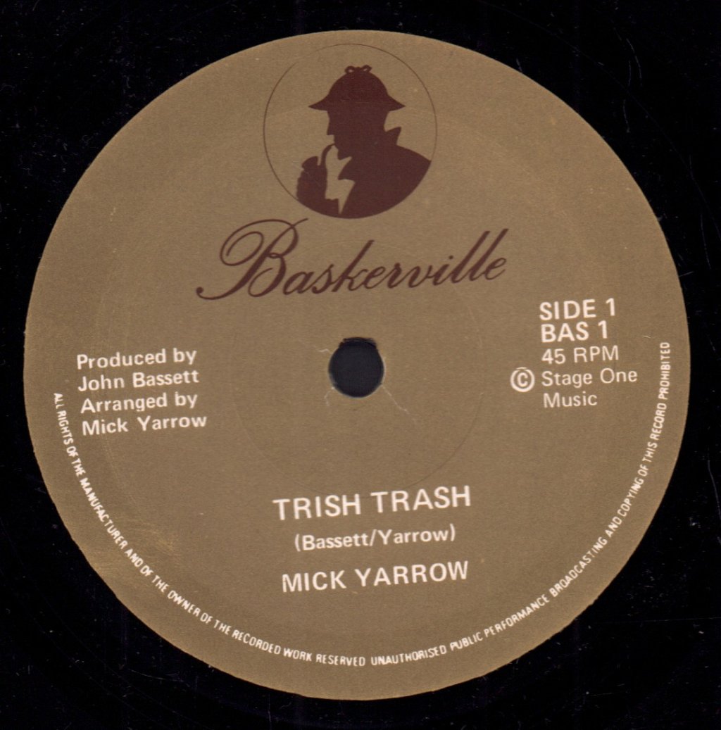 Mick Yarrow - Trish Trash - 7 Inch