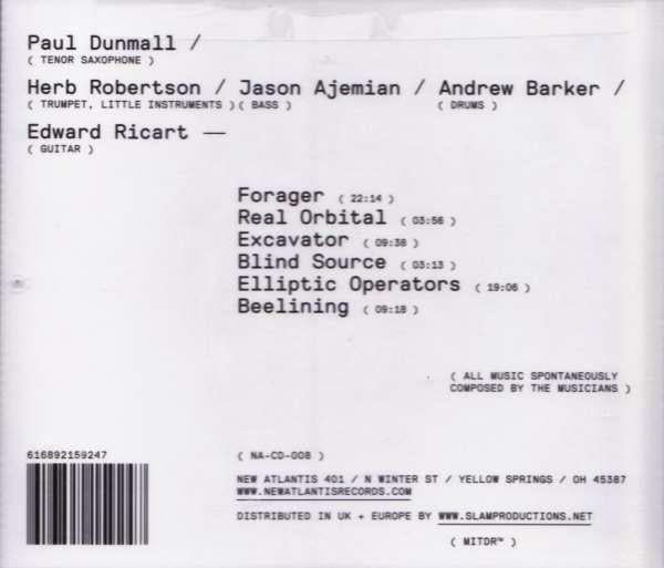 Edward Ricart Quartet + Paul Dunmall - ( Chamaeleon ) - Cd