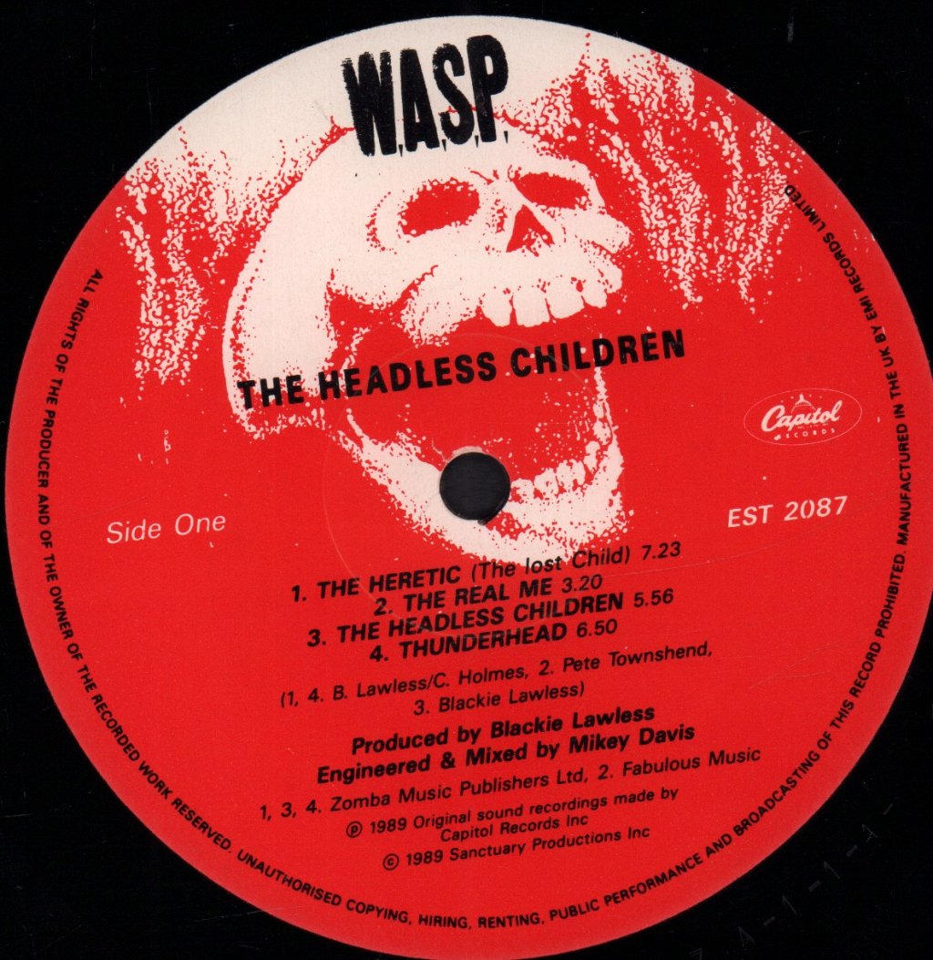 Wasp - Headless Children - Lp