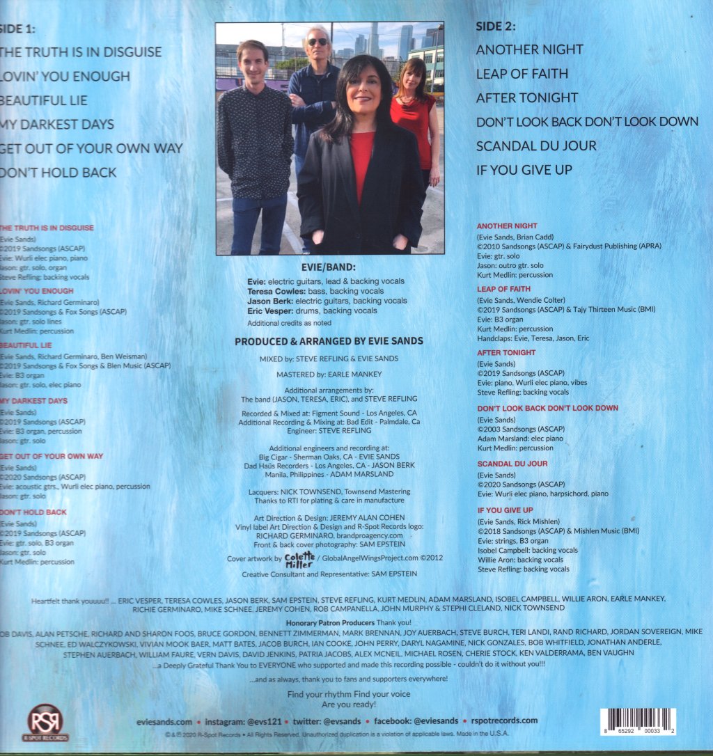 Evie Sands - Get Out Of Your Own Way - Lp