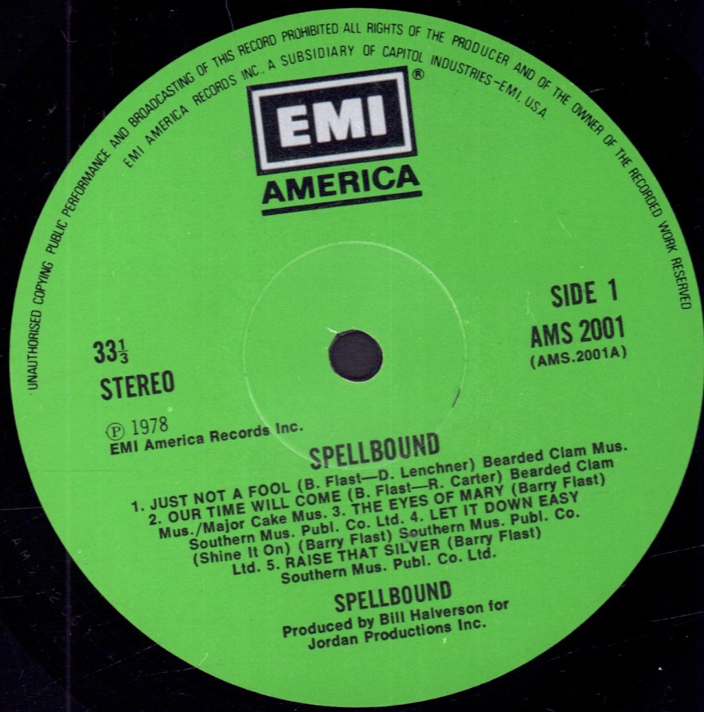 Spellbound (70'S Group) - Spellbound - Lp