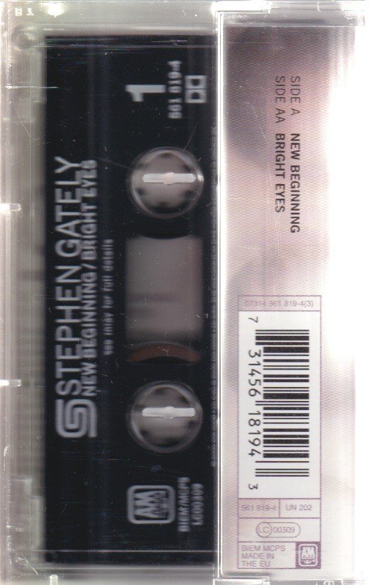 Stephen Gately - New Beginning / Bright Eyes - Cassette