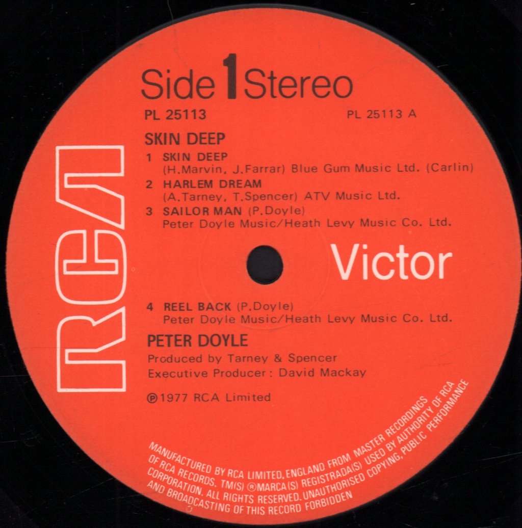 Peter Doyle - Skin Deep - Lp
