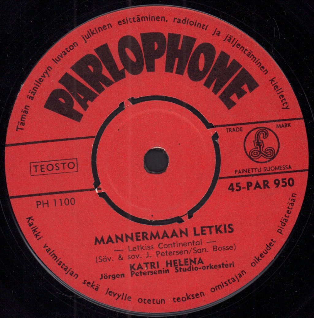 Katri Helena - Letkis - 7 Inch