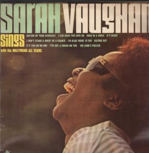 Sarah Vaughan - Sings With The Hollywood All Stars - Lp