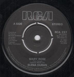Elena Duran - Mary Rose - 7 Inch