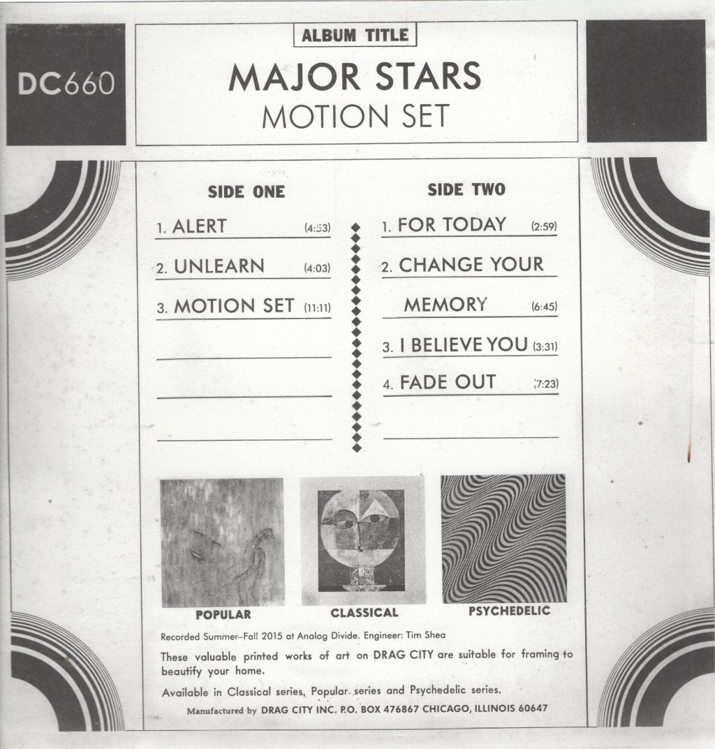 Major Stars - Motion Set - Lp