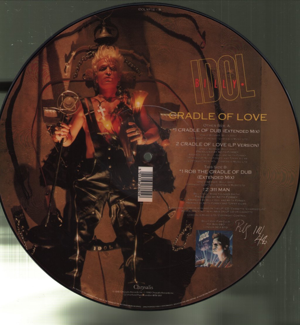 Billy Idol - Cradle Of Love - 12 Inch