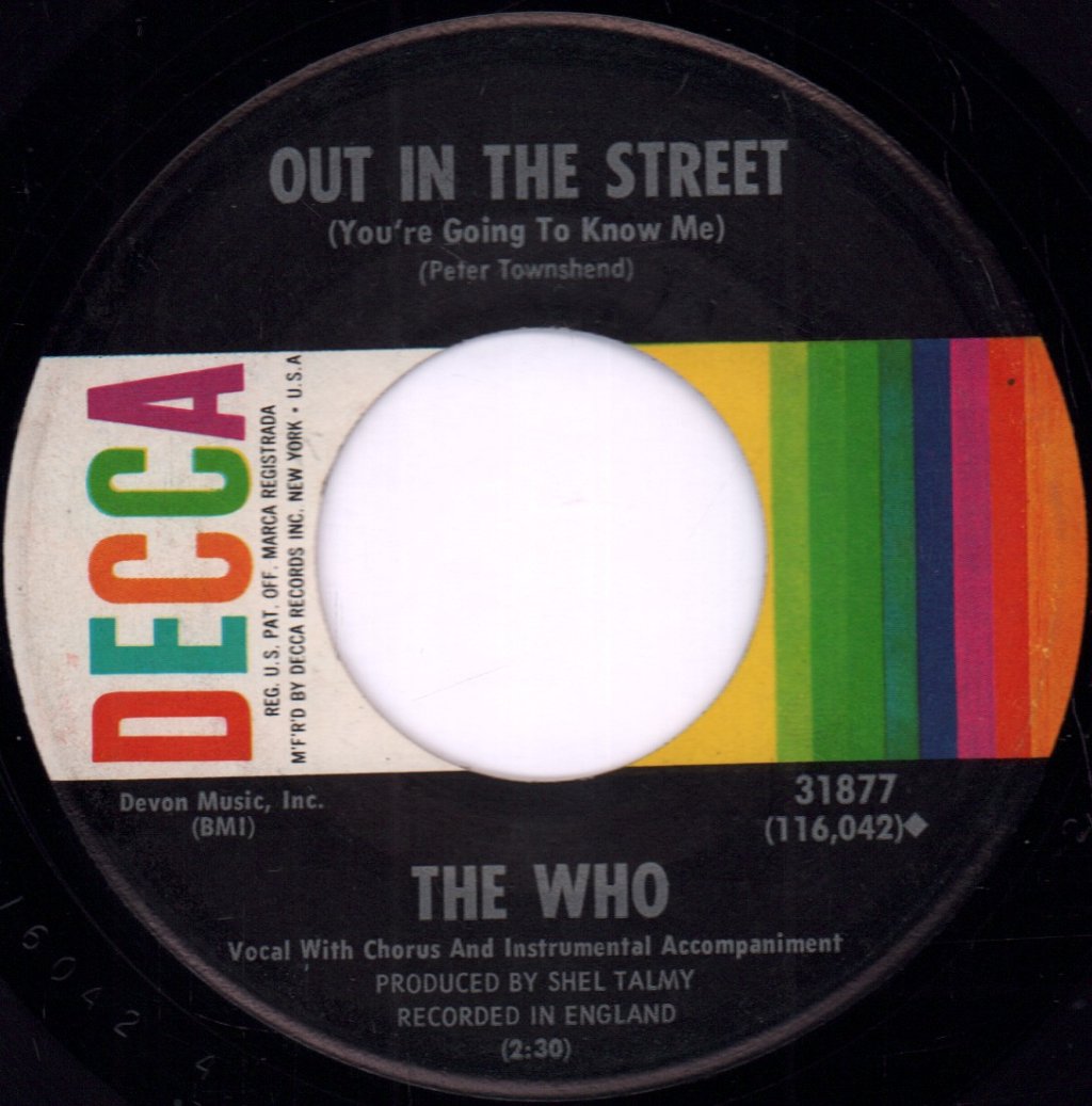 Who - My Generation - 7 Inch