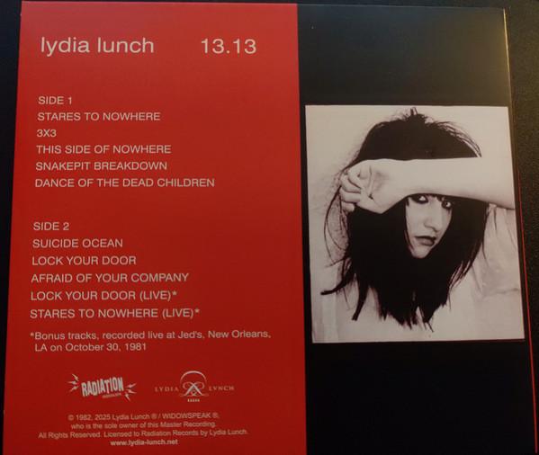 Lydia Lunch - 13.13 - Cd