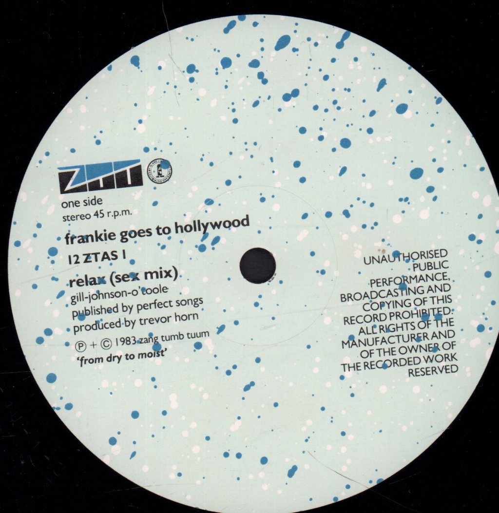 Frankie Goes To Hollywood - Relax - 12 Inch
