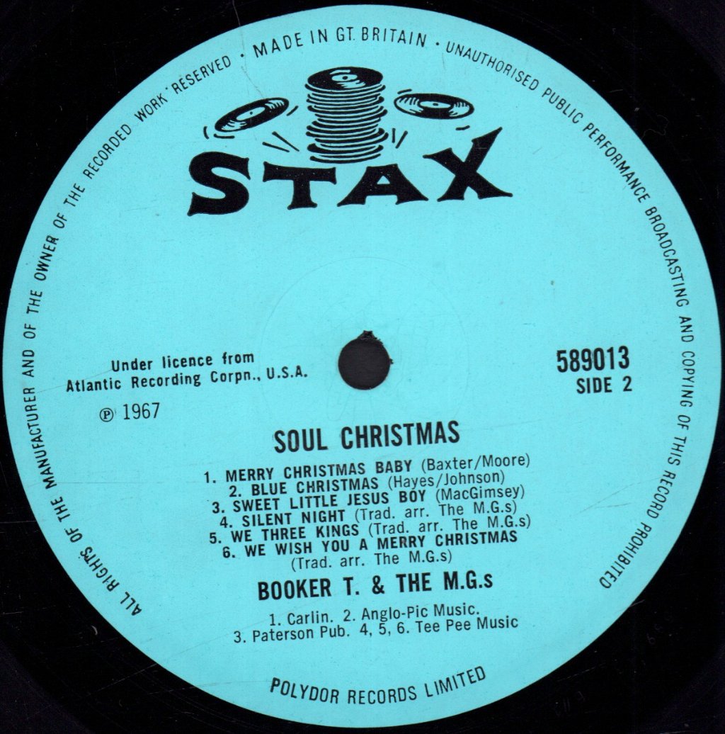 Booker T & The MG's - Soul Christmas - Lp