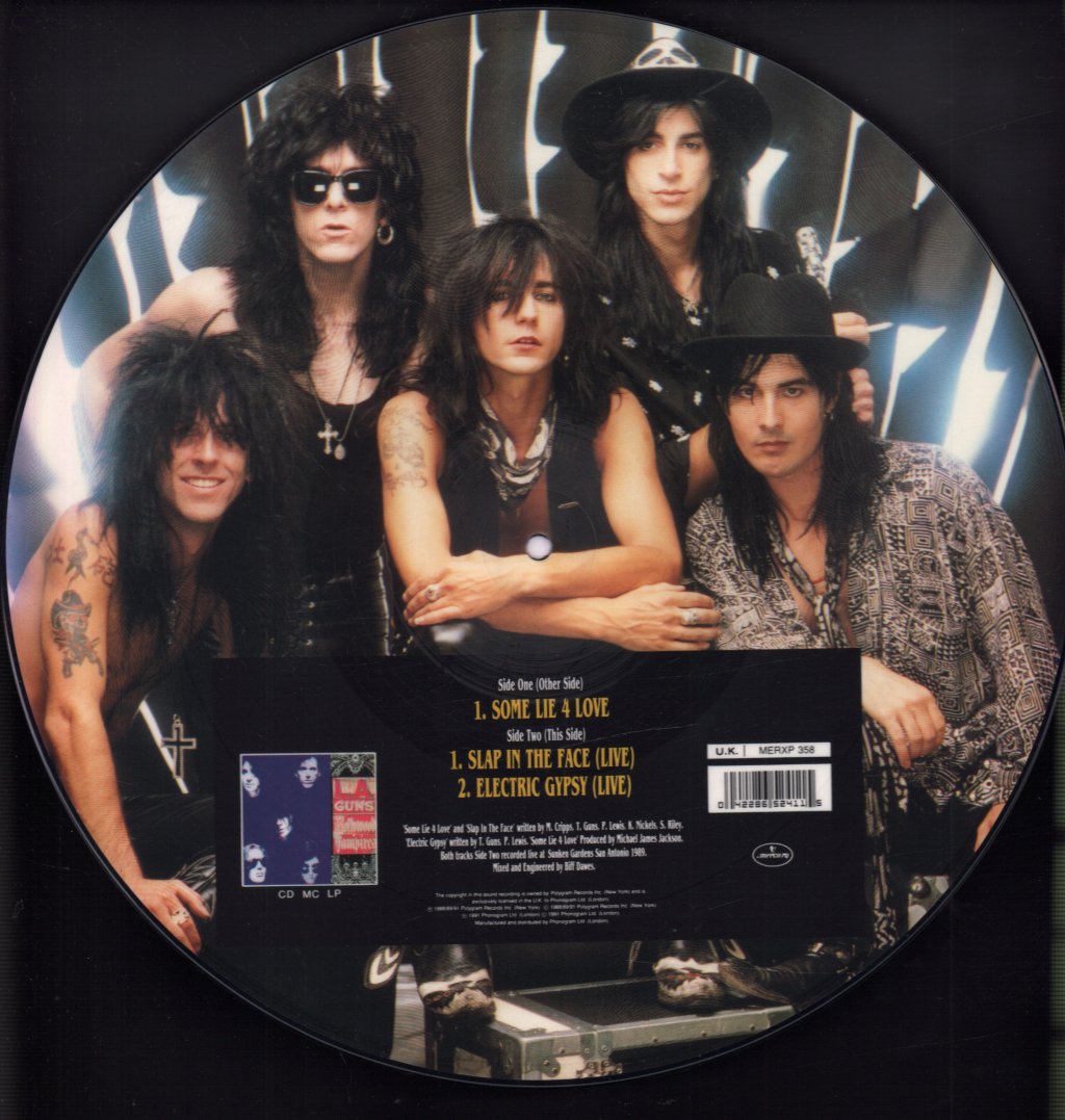 L.A. Guns - Some Lie 4 Love - 12 Inch