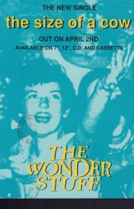 Wonder Stuff - Size Of A Cow - Card