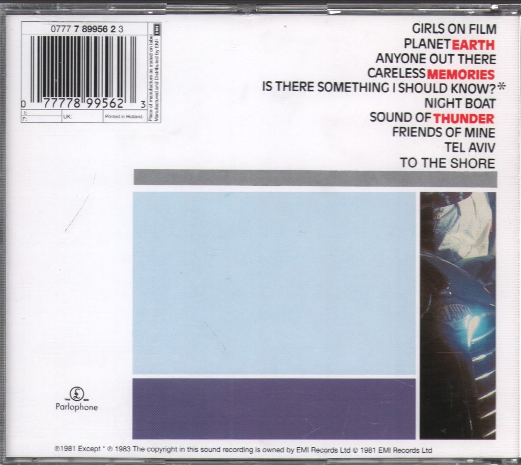 Duran Duran - Duran Duran - Cd