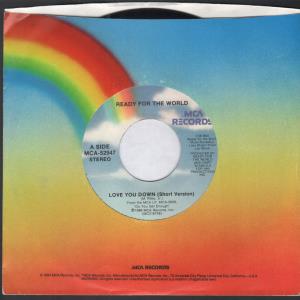 Ready For The World - Love You Down - 7 Inch