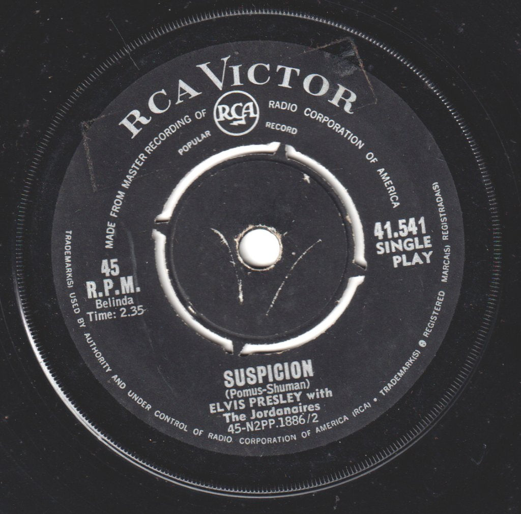 Jordanaires - Kiss Me Quick - 7 Inch