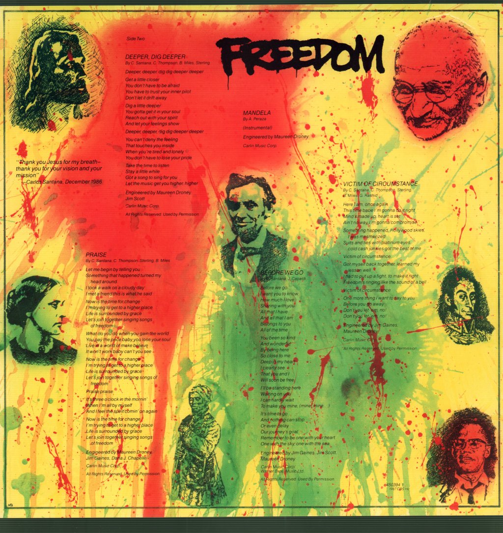 Santana - Freedom - Lp