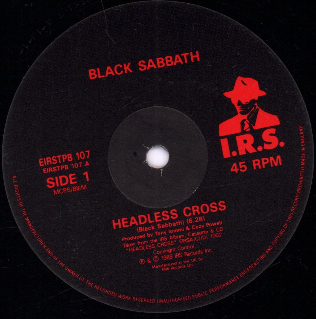 Black Sabbath - Headless Cross - 12 Inch