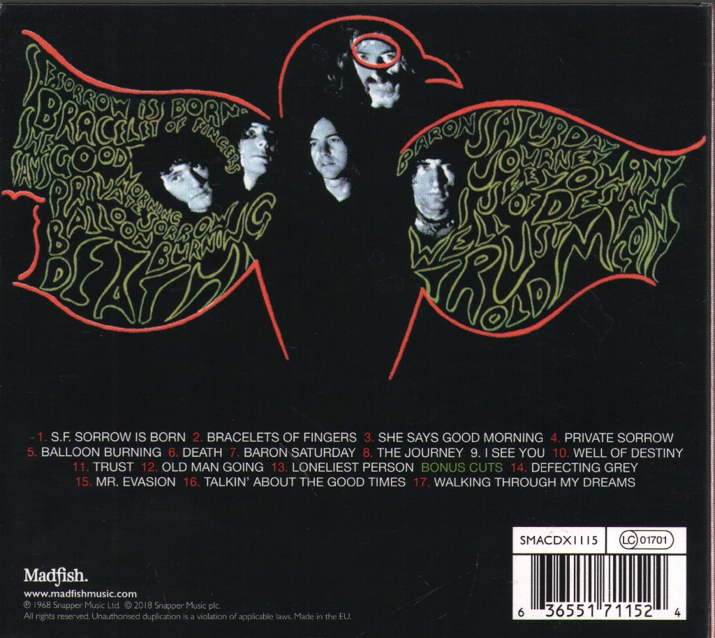 Pretty Things - S.F. Sorrow - Cd