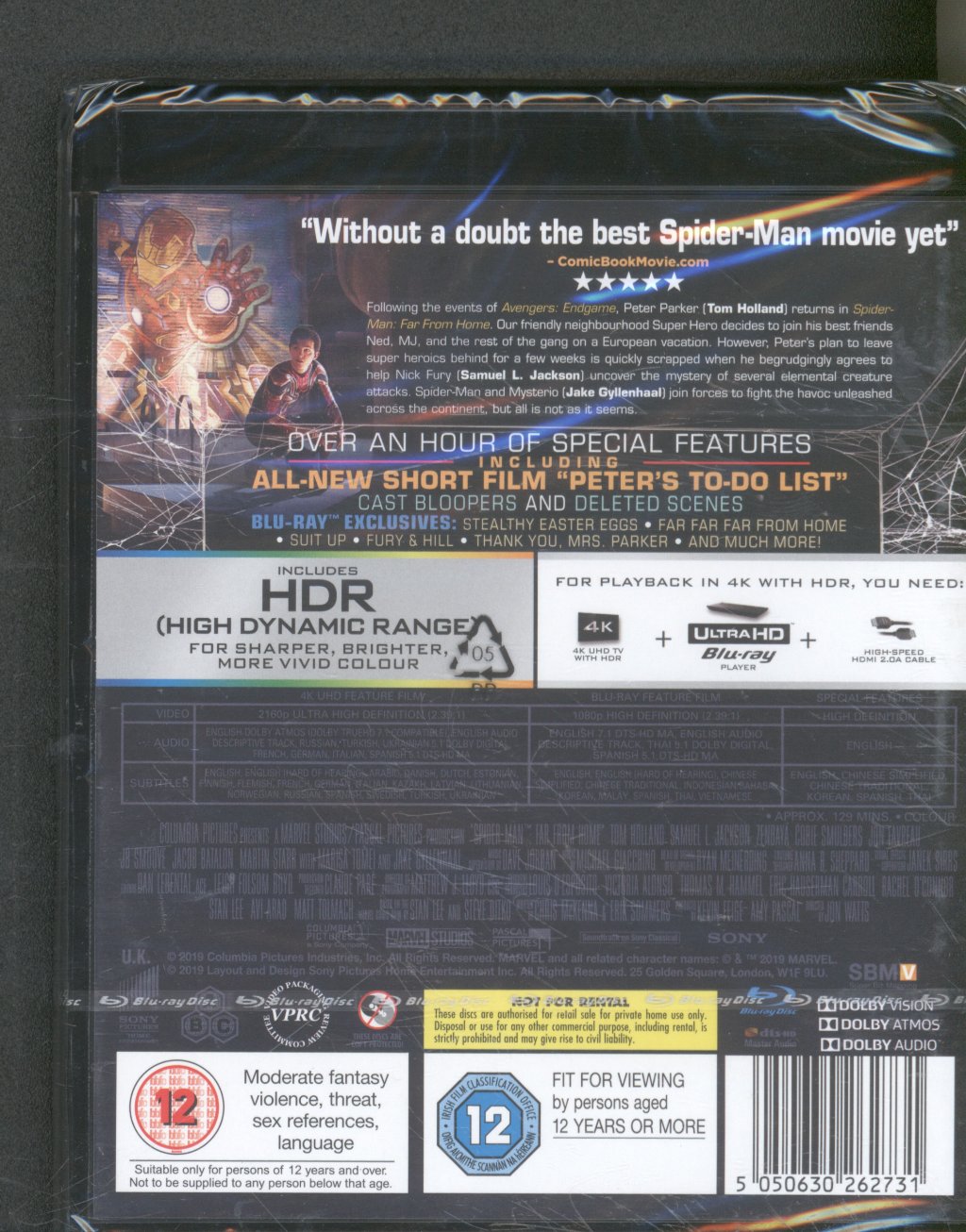 Spider-Man Far From Home - Spider-Man Far From Home - Blu-Ray